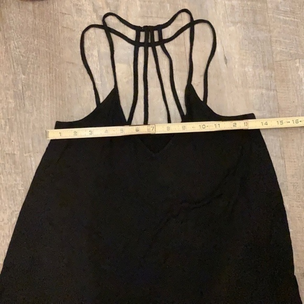 Express black halter strappy top size XS - Picture 7 of 8